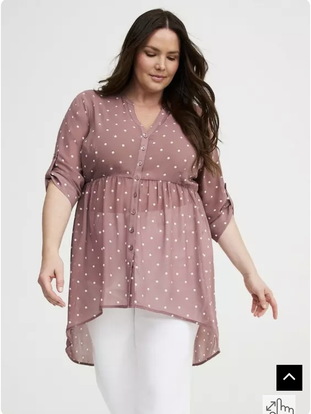 Torrid High-Low Tunic Size 1